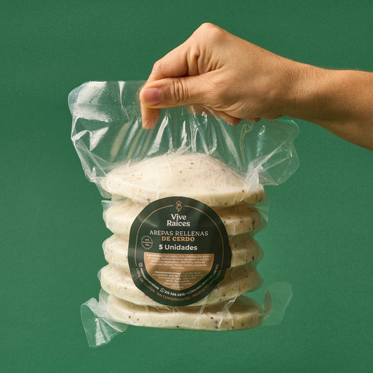 AREPA RELLENA DE CERDO
