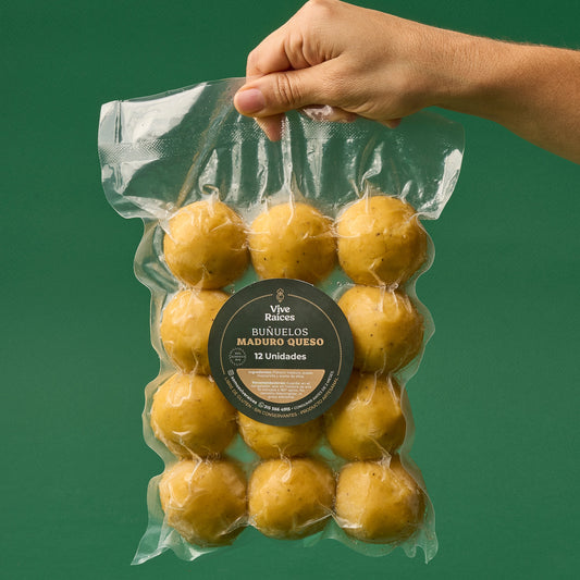 BUÑUELOS DE PLATANO MADURO