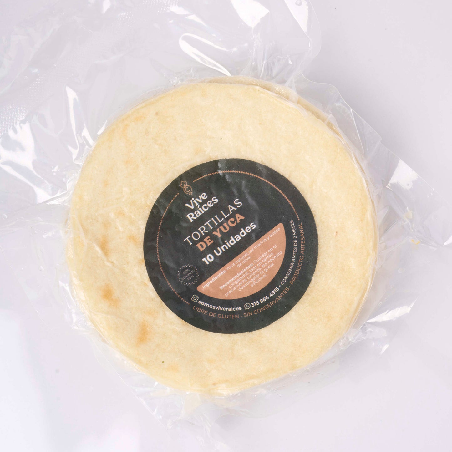 TORTILLAS DE YUCA