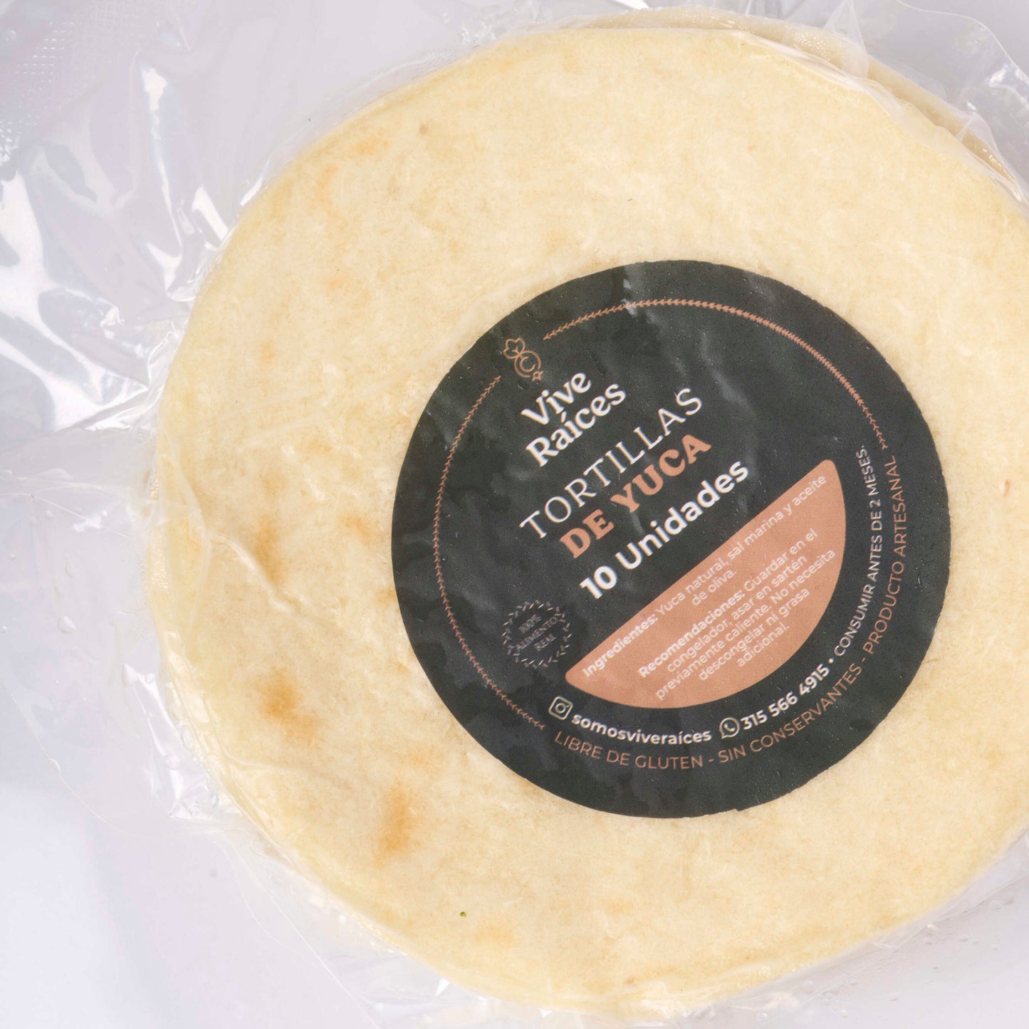 TORTILLAS DE YUCA