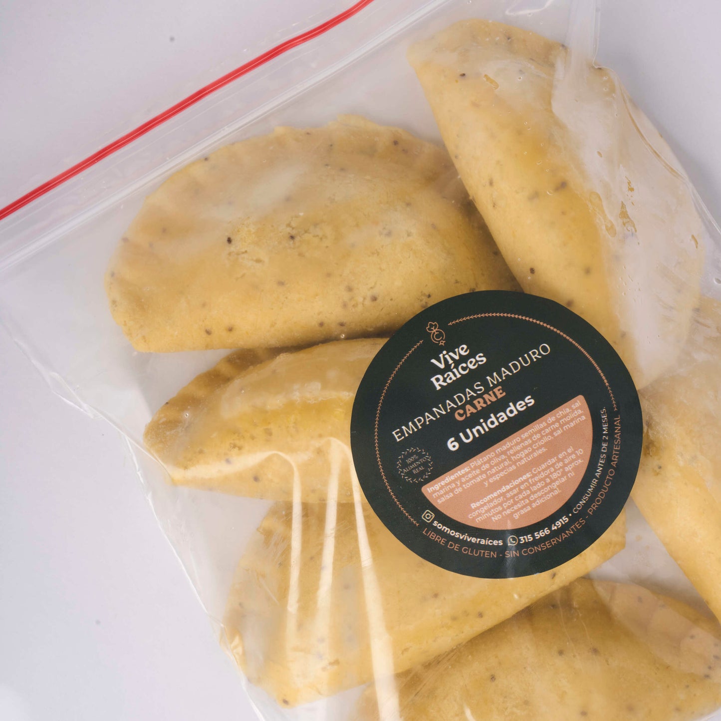 EMPANADAS DE PLATANO MADURO CARNE