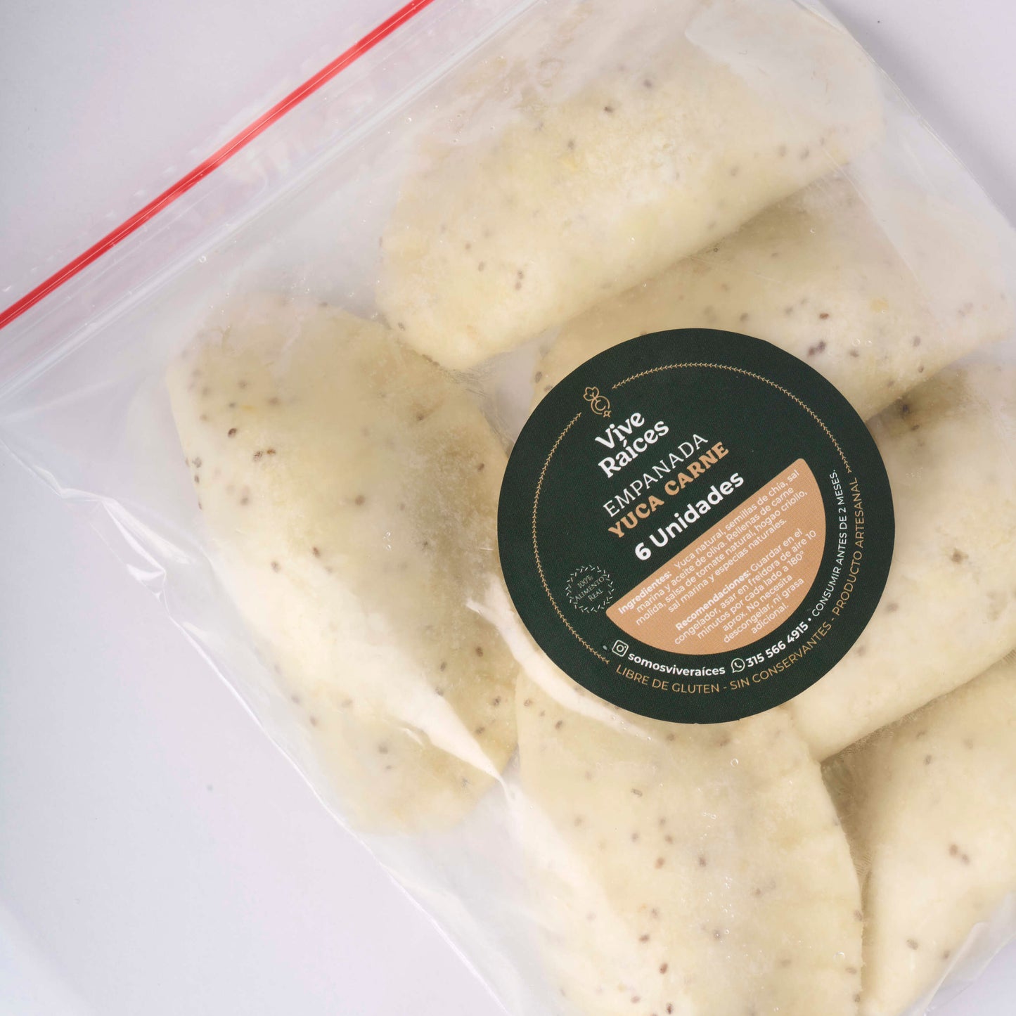 EMPANADAS DE YUCA CARNE