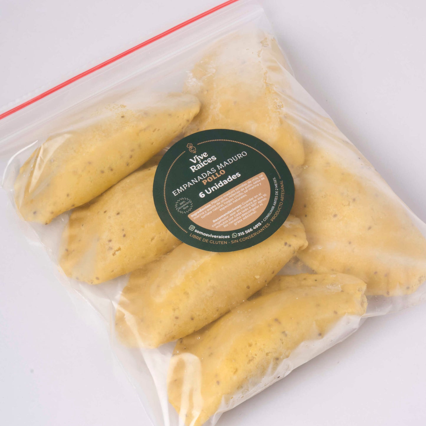 EMPANADAS DE PLATANO MADURO POLLO