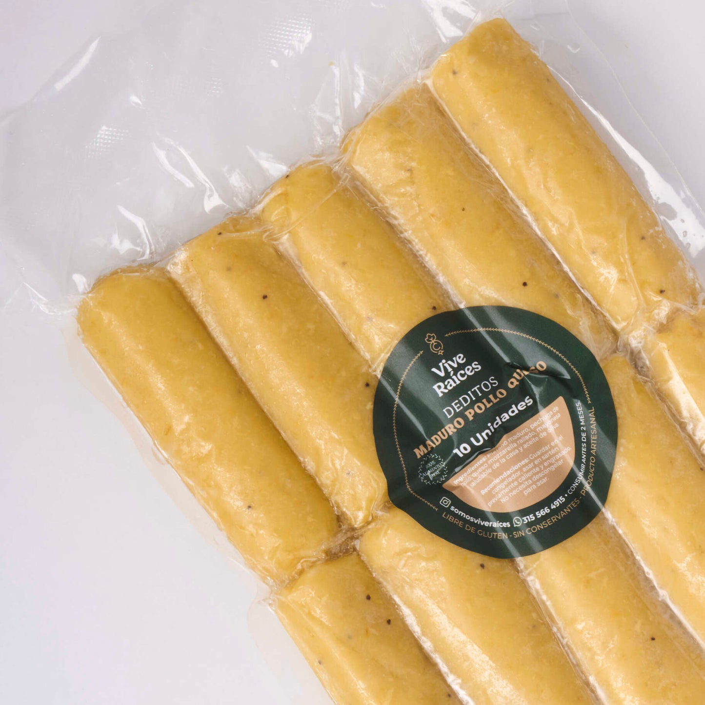 DEDITOS MADURO POLLO QUESO