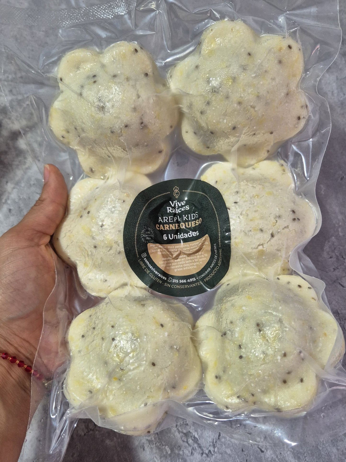 AREPA KIDS CARNE QUESO