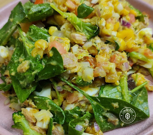ENSALADA SALUDABLE CON ATÚN