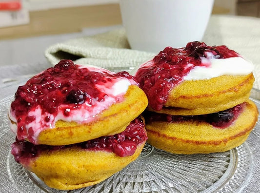 PANCAKES DE AVENA