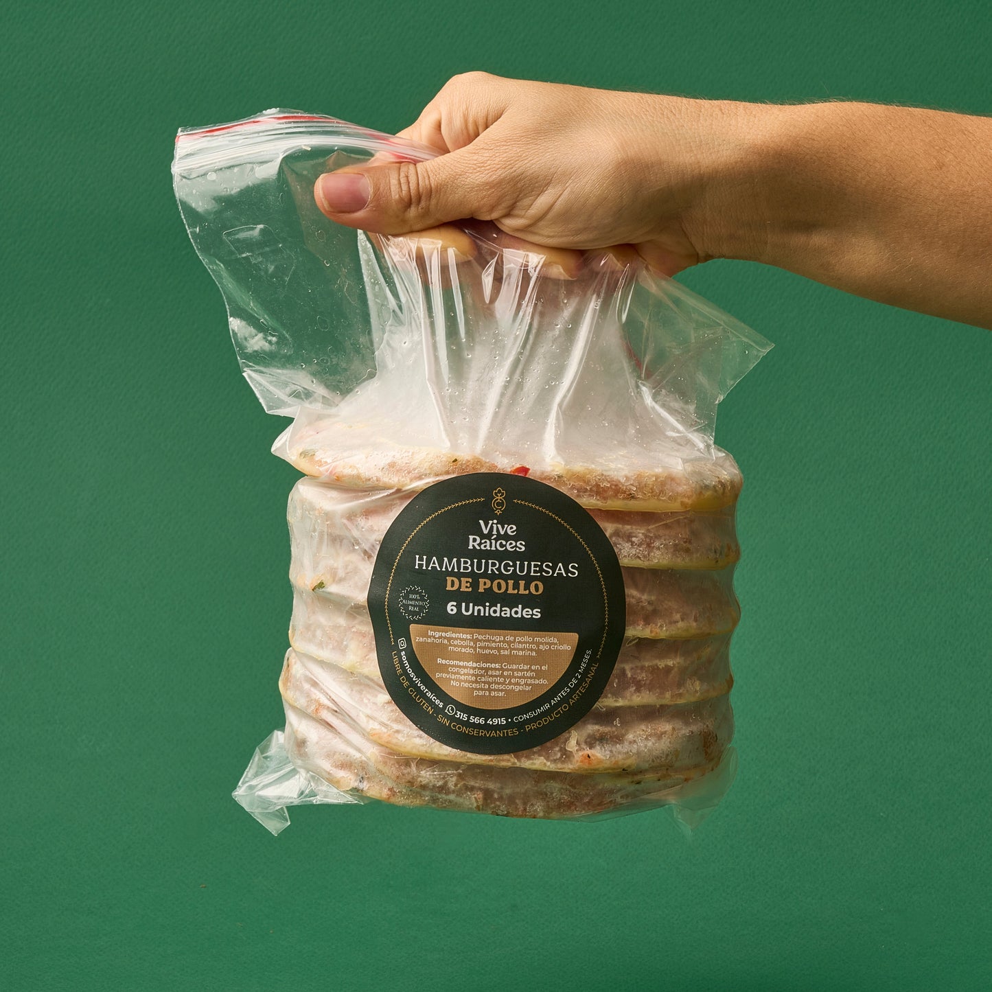 HAMBURGUESA DE POLLO