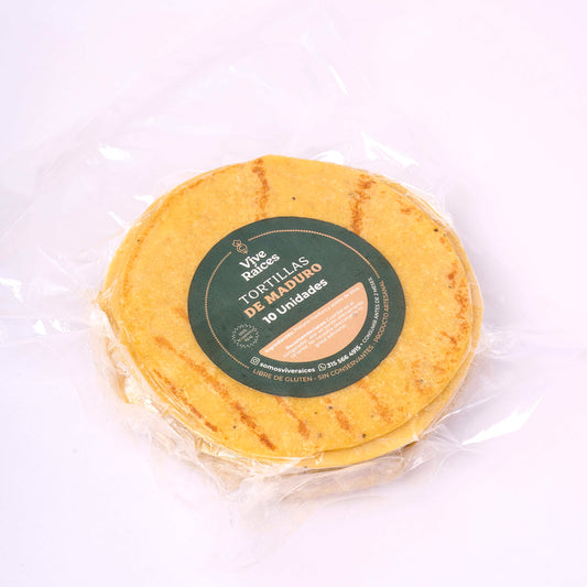 TORTILLAS DE PLATANO MADURO