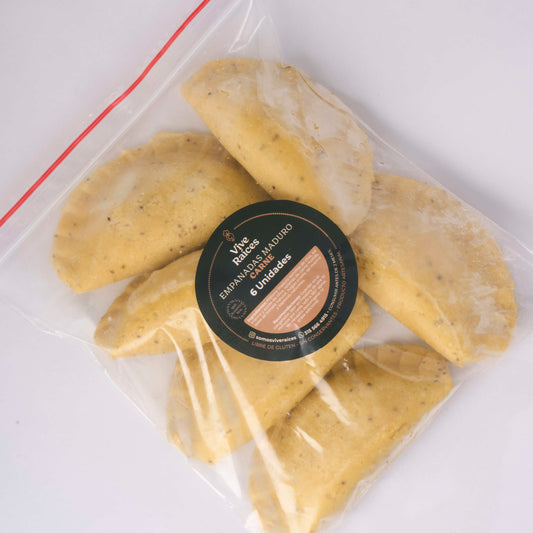 EMPANADAS DE PLATANO MADURO CARNE