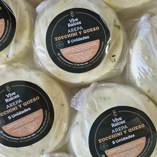 AREPA ZUCCHINI Y QUESO