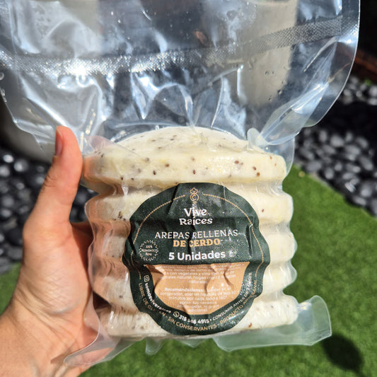 AREPA RELLENA DE CERDO