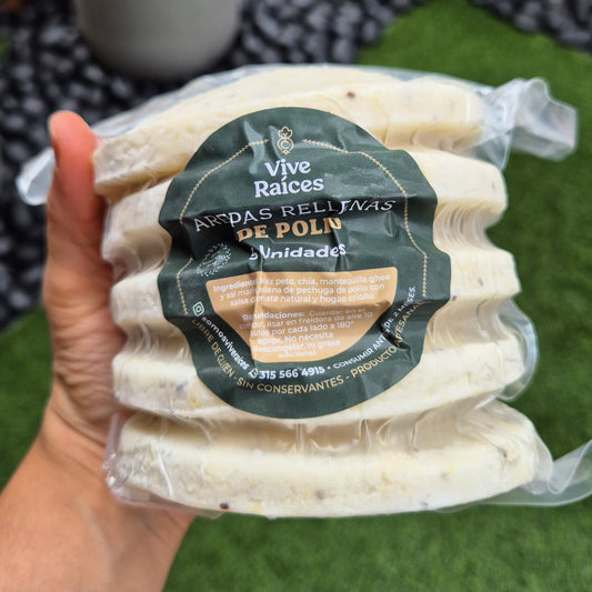 AREPA RELLENA DE POLLO